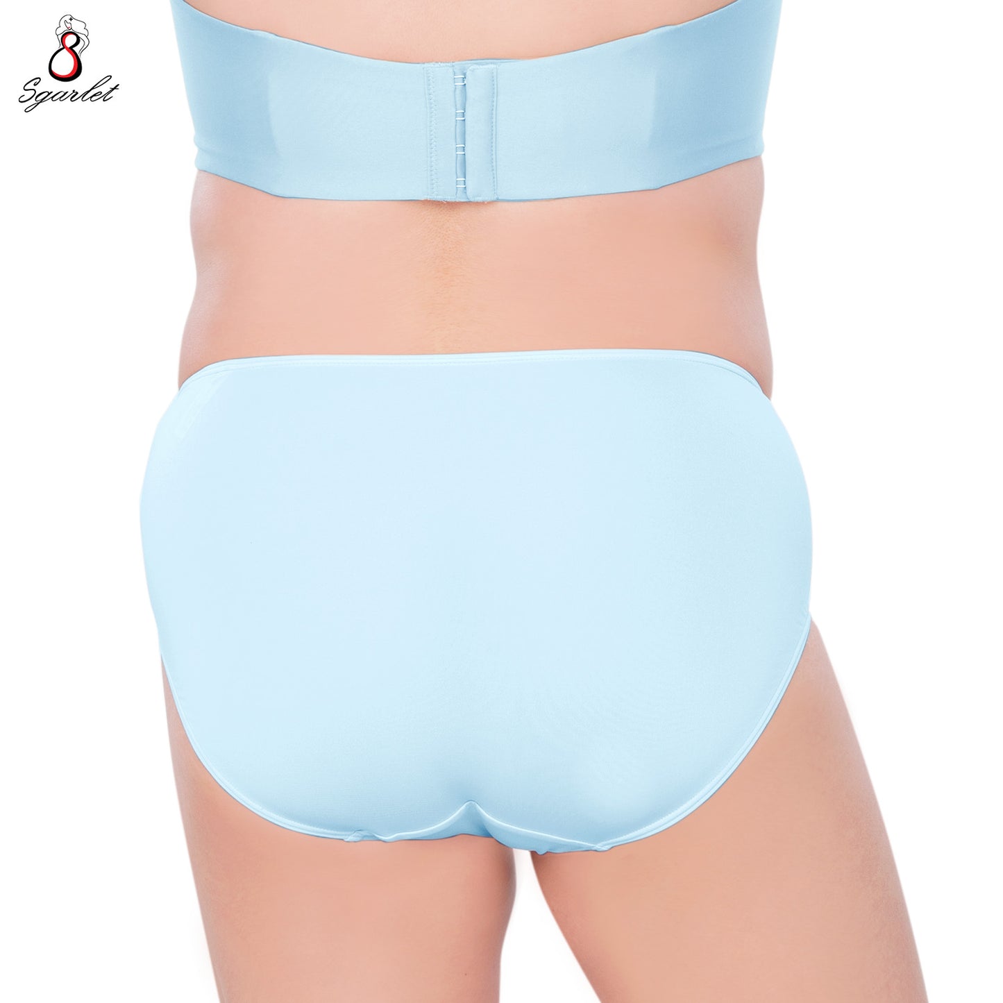 Sgarlet กางเกงในไซส์ใหญ่ ผ้านุ่ม ใส่สบาย ไม่ระคายเคือง สีดำ/เนื้อ/กะปิ/โอลด์โรส/ช็อคโกแลต/สีเขียวมิ้นท์/สีฟ้า MB6000