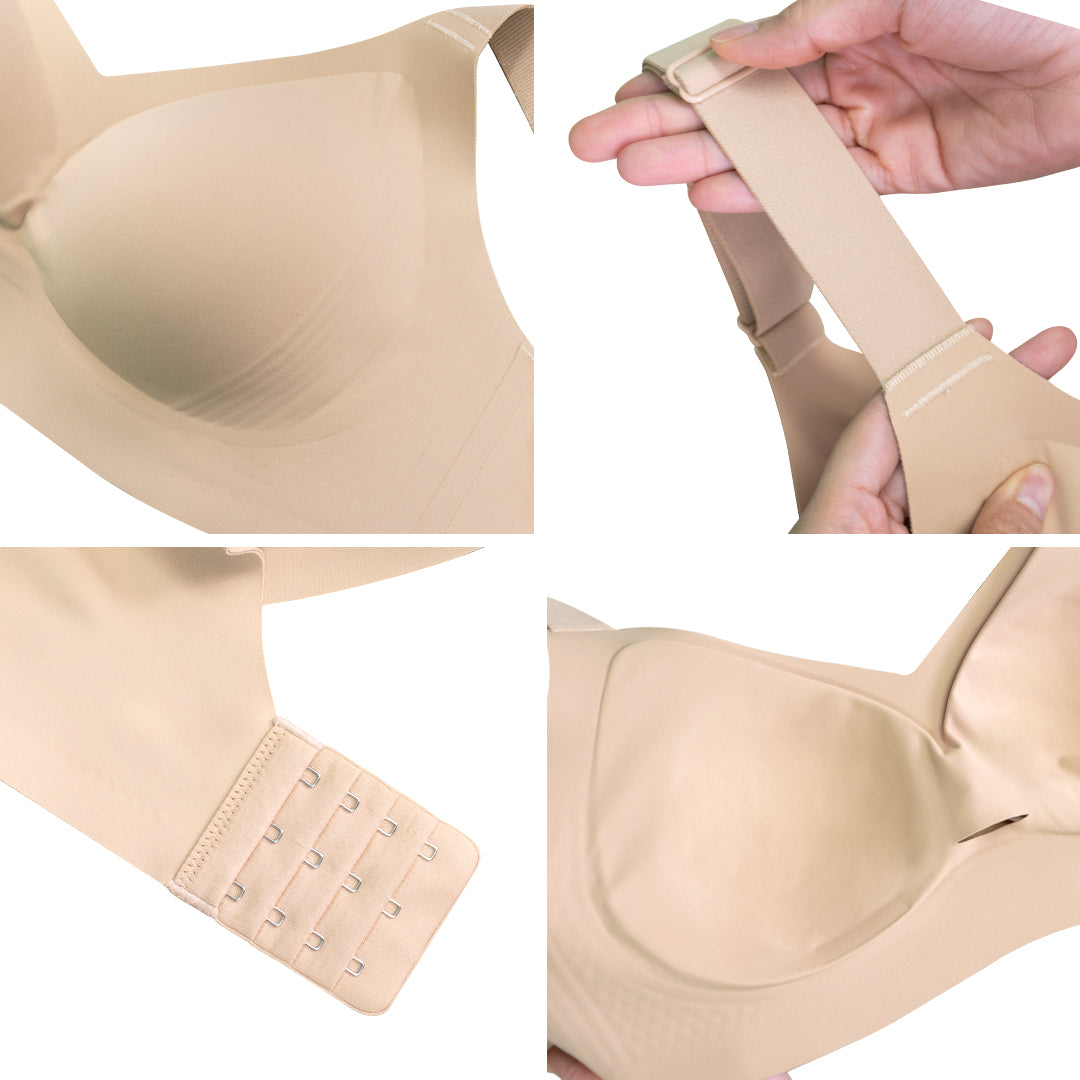 Sgarlet เสื้อในไซส์ใหญ่ ไร้โครง ไร้ตะเข็บ แบบ Bonding ใส่สบาย สีเนื้อ MB1526