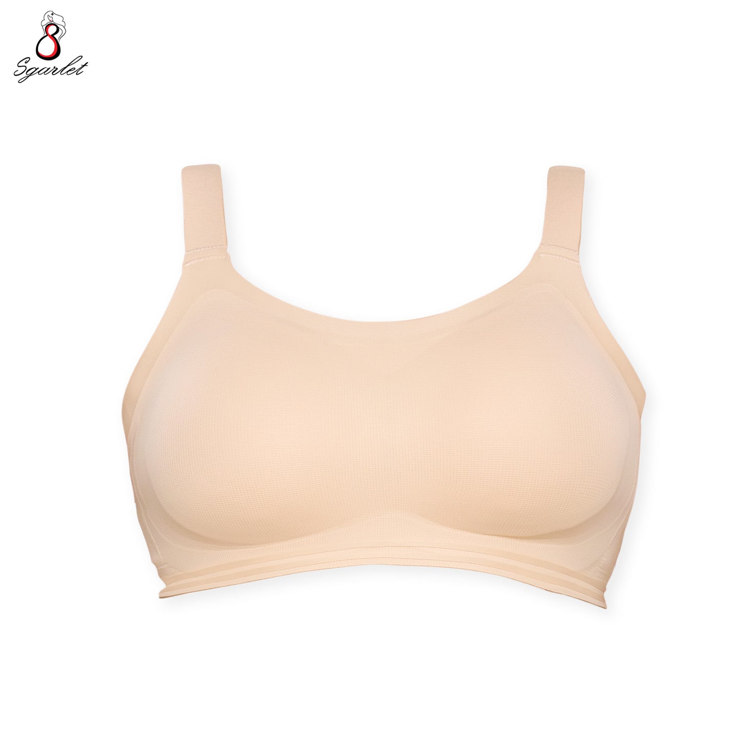 Sgarlet เสื้อในไซส์ใหญ่ ไร้โครง ไร้ตะเข็บ แบบ Bonding ใส่สบาย สีเนื้อ MB1525